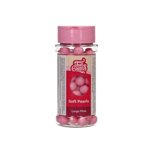 FunCakes Weiche Perlen Groß Rosa: Kuchenstreusel, Guter Geschmack, gut zum Dekorieren von Kuchen, Torten und Cakes, Essbare Zuckerperlen. 60 g. FunCakes Weiche Perlen Groß Rosa: Kuchenstreusel, Guter Geschmack, gut zum Dekorieren von Kuchen, Torten und Cakes, Essbare Zuckerperlen. 60 g. von FunCakes