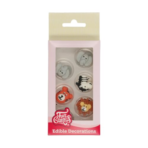 FunCakes Zucker Dekorationen Safaritiere Set/12 FunCakes Zucker Dekorationen Safaritiere Set/12 von FunCakes