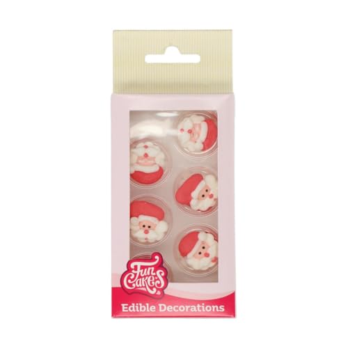 FunCakes Zuckerdekorationen Santa Claus Set/12 FunCakes Zuckerdekorationen Santa Claus Set/12 von FunCakes