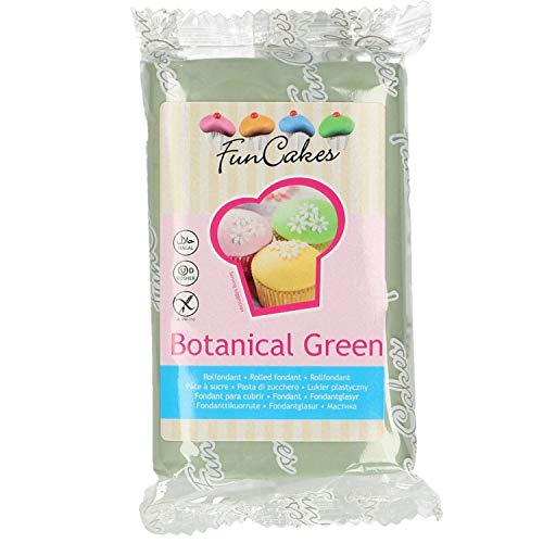 FunCakes Zuckerpaste, botanische Grün von FunCakes