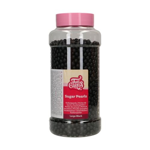 FunCakes Zuckerperlen Groß Schwarz: Tortenstreusel, großartiger Geschmack, perfekt zum Verzieren von Torten, Streusel. 800 g. FunCakes Zuckerperlen Groß Schwarz: Tortenstreusel, großartiger Geschmack, perfekt zum Verzieren von Torten, Streusel. 800 g. von FunCakes