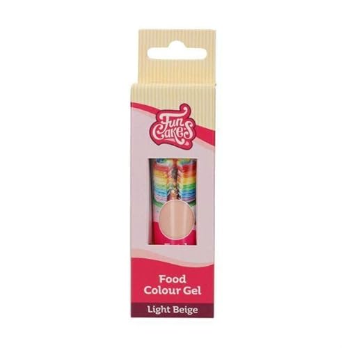 FunCakes - hochwertige Lebensmittelfarbe FunColours - 1er Beige 30g von FunCakes