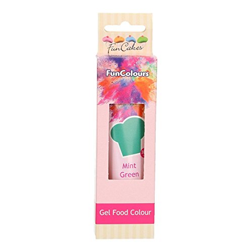 FunCakes - hochwertige Lebensmittelfarbe FunColours - 1er Mint 30g von FunCakes