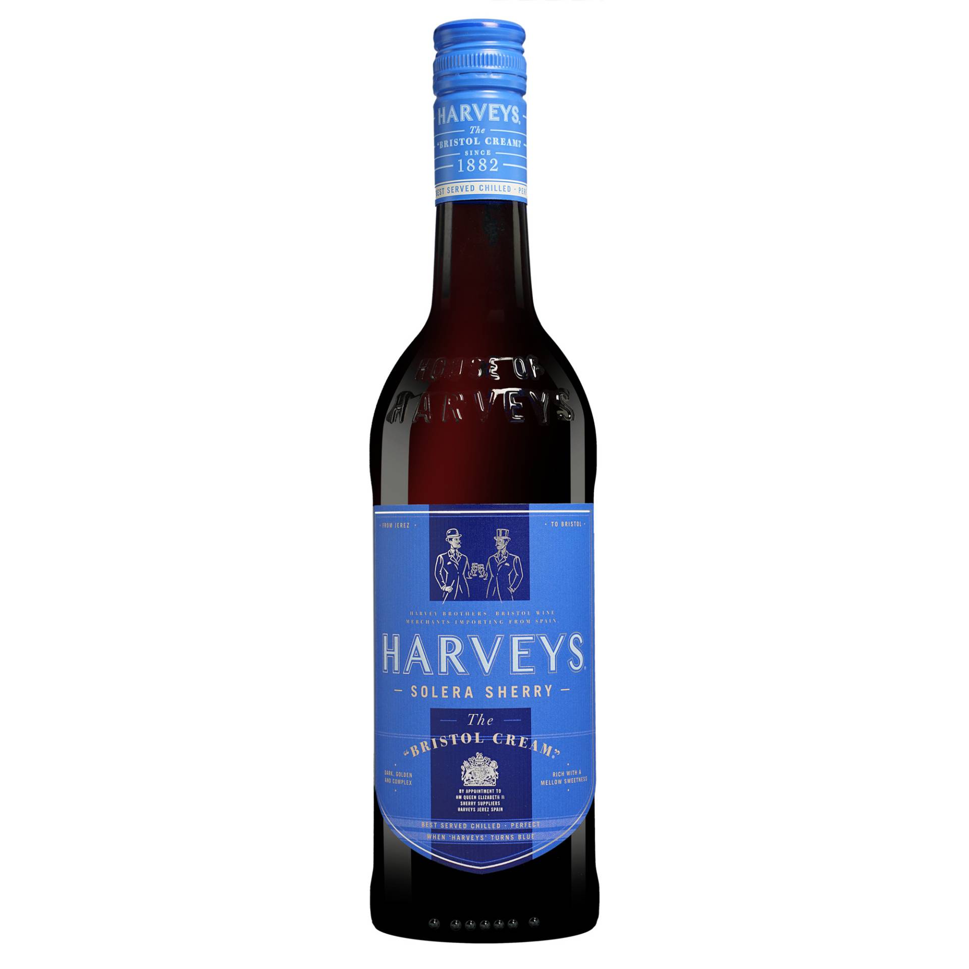Harveys Solera Sherry The Bristol Cream  0.75L 17.5% Vol. Süß aus Spanien von Fundador