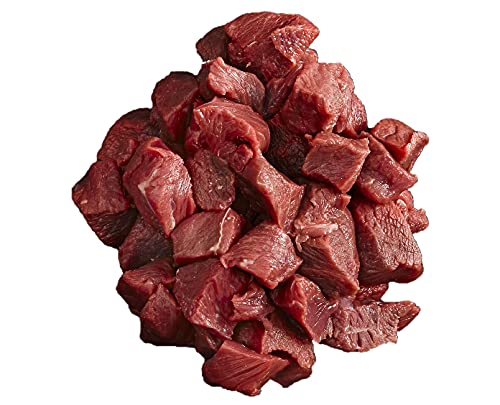 Rindergulasch, extra mager 100% irisches Angus Rindfleisch (1kg) von Funder's Finest
