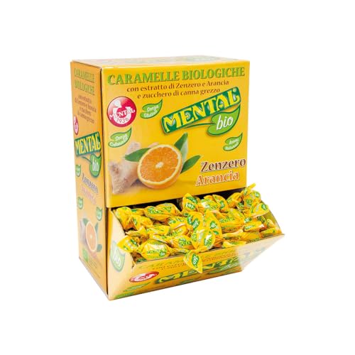 Mental Box Caramelle Zenzero Arancia Mangiatoia 200 caramelle con estratto di zenzero e arancia, con zucchero di canna grezzo Mental Box Caramelle Zenzero Arancia Mangiatoia 200 caramelle con estratto di zenzero e arancia, con zucchero di canna grezzo von Fungoto