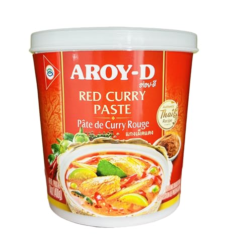 ybest AROY-D PASTA CURRY 400G (1, ROJO) von Fungoto