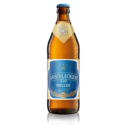 Arschlecken 350 Original ML Helles in 0,5 Liter Flasche Alc.5,0% vol. Arschlecken 350 Original ML Helles in 0,5 Liter Flasche Alc.5,0% vol. von Funice