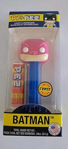 Funko POP! PEZ Candy Character Collectiable Dispensers - Batman (Pink - Limited Edition CHASE!) von Funko