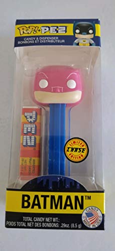 Funko POP! PEZ Candy Character Collectiable Dispensers - Batman (Pink - Limited Edition CHASE!) von Funko