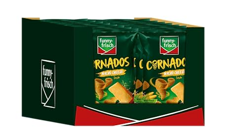 funny-frisch Cornados Nacho Cheese, 16er Pack (16 x 80 g) von Funny-Frisch