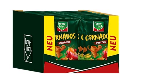 funny-frisch Cornados Sweet Chili, 16er Pack (16 x 80 g) von Funny-Frisch