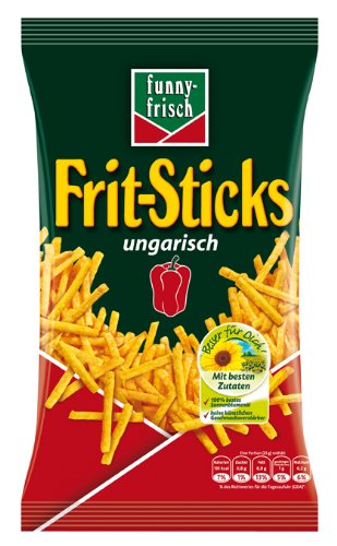 Funny-Frisch Frit-Sticks ungarisch, 3er Pack (3 x 100 g) von Funny-Frisch
