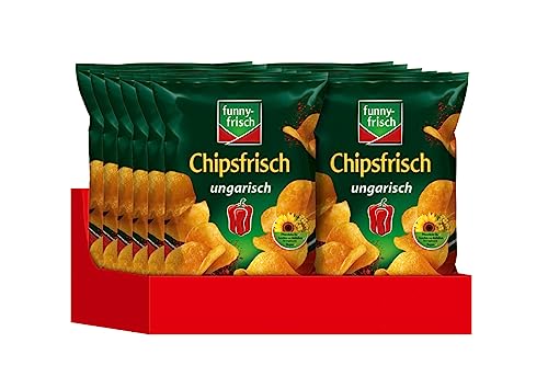 funny-frisch Chipsfrisch ungarisch, 12er Pack (12 x 50 g) von Funny-Frisch