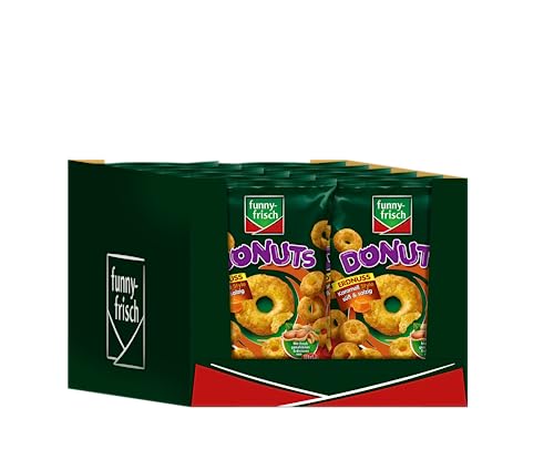 funny-frisch Donuts Karamell, 12er Pack (12 x 110 g) von Funny-Frisch