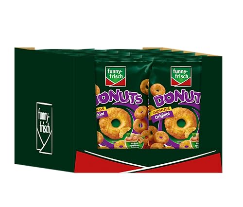 funny-frisch Donuts Original, 12er Pack (12 x 110 g) von Funny-Frisch