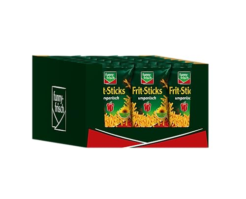 funny-frisch Frit-Sticks ungarisch, 24er Pack (24 x 100 g) von Funny-Frisch
