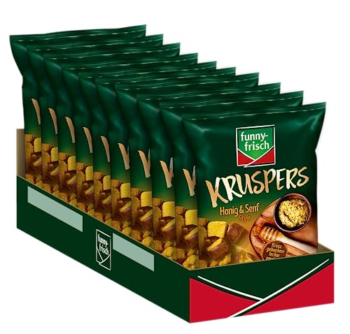 funny-frisch Kruspers Honig & Senf, 10er Pack (10 x 120 g) von Funny-Frisch