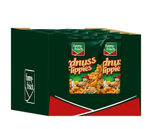 Funny-Frisch Erdnuss Flippies Classic, 10er Pack (10 x 200g) von Funny-Frisch