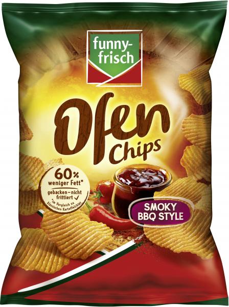 Funny-frisch Ofen Chips Smoky BBQ Style von Funny-frisch