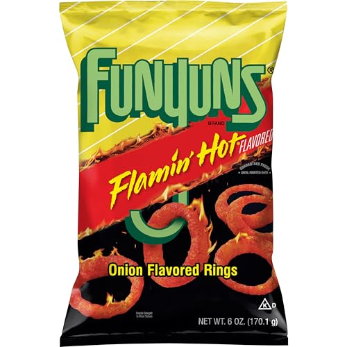 Funyuns Flamin' Hot Onion - 5.75 Oz. - 163g Funyuns Flamin' Hot Onion - 5.75 Oz. - 163g von Funyuns