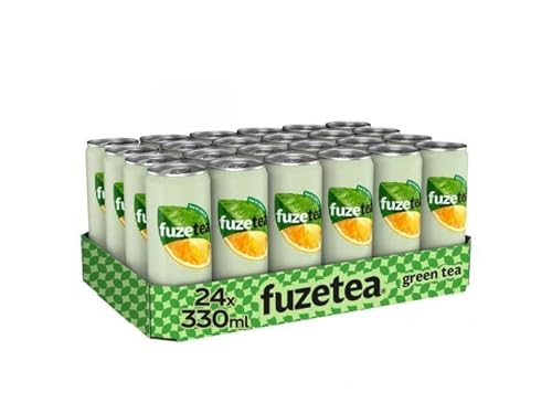Erfrischungsgetränk Fuze Tea Green Can 330ml | 24 Stücke von Fuze Tea