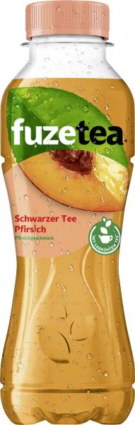 Fuze Tea Schwarzer Tee Pfirsich (Einweg) von Fuze Tea