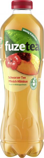 Fuze Tea Schwarzer Tee Pfirsich Hibiskus (Einweg) von Fuze Tea