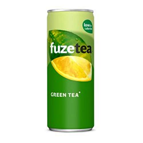 fuzetea Green Tea Lemon Eistee (Grüner Tee mit Zitrone) 24x0,25l Dosen von Fuzetea