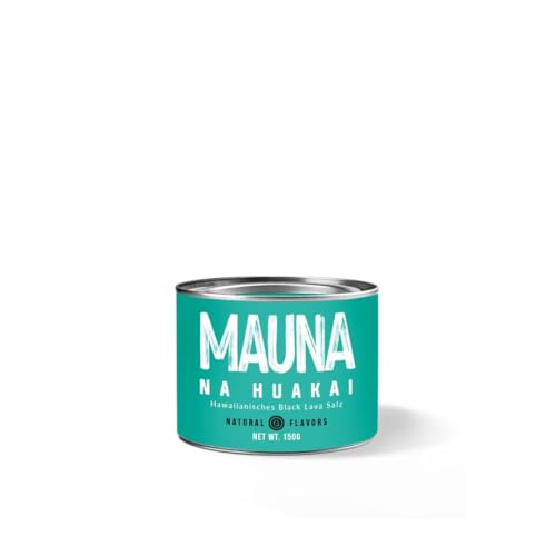 Hawaiianisches Black Lava Salz "Mauna" 100g | Black Lava salt | schwarzes Salz | Black Salt von G GREEN LANE ORGANIC FOOD