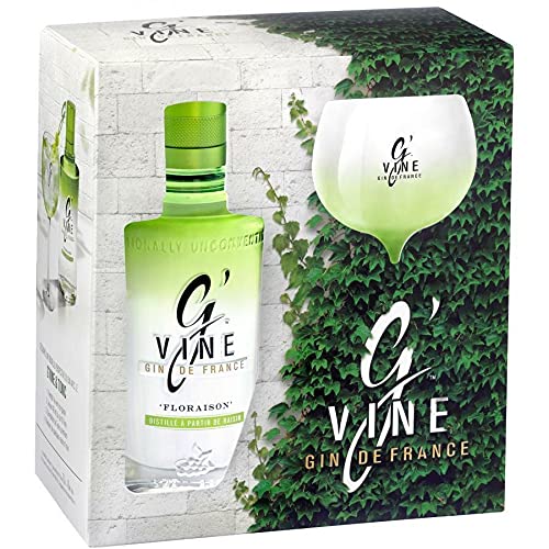 G'VINE GIN DE FRANCE FLORAISON 70 CL PACKUNG MIT GLAS G'VINE GIN DE FRANCE FLORAISON 70 CL PACKUNG MIT GLAS von G'Vine
