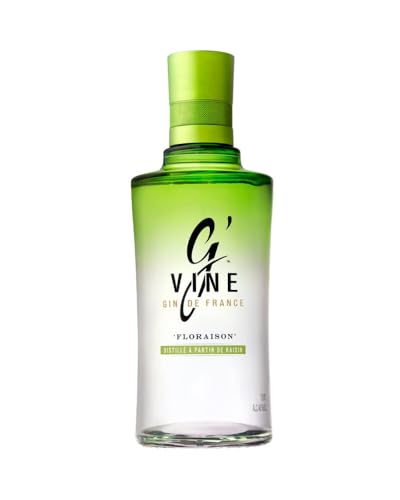 G‘Vine Floraison Gin 1750 ml mit 10 Botanicals aromatisiert kräftiger Geschmack süß & blumiger Geruch scharfe Wärme Geschmack der Weinblüte von G'Vine