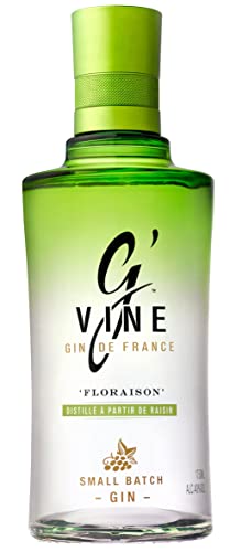 G‘Vine Floraison Gin 1750 ml mit 10 Botanicals aromatisiert kräftiger Geschmack süß & blumiger Geruch scharfe Wärme Geschmack der Weinblüte von G'Vine