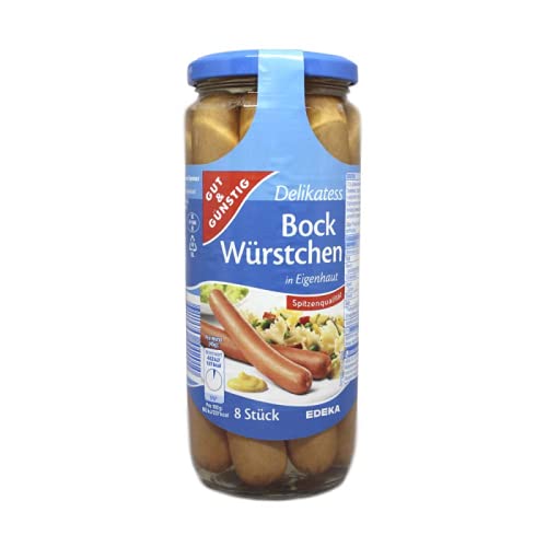 Konserven G&G Delikatess Bockwurst 8/360g dose von G&G