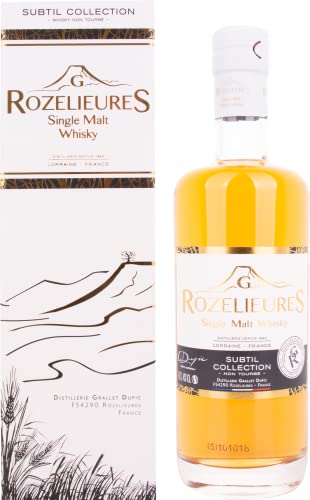 G. Rozelieures SUBTIL COLLECTION Single Malt Whisky 40% Vol. 0,7l in Geschenkbox von ROZELIEURES