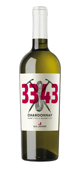 Chardonnay "3343" Vigneti delle Dolomiti IGT 2022 von G.H. Jaener