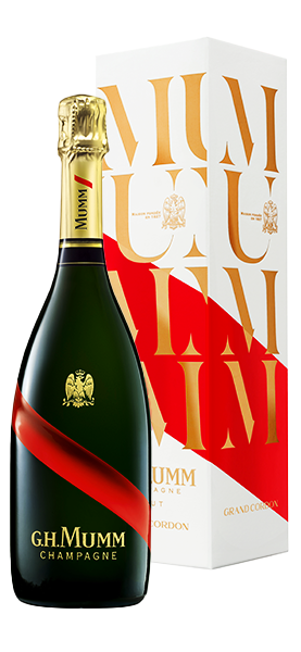 Champagne Brut "Grand Cordon" Mumm von G.H. Mumm