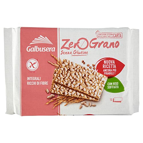 Galbusera Zerograno Cracker Integral Gluten 360g von Galbusera