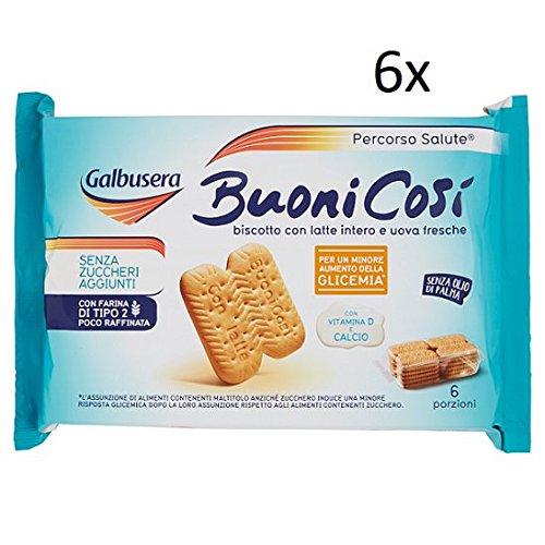 6x Galbusera buono così Kekse mit Getreide cerealien kuchen biscuits 300g 6x Galbusera buono così Kekse mit Getreide cerealien kuchen biscuits 300g von Galbusera