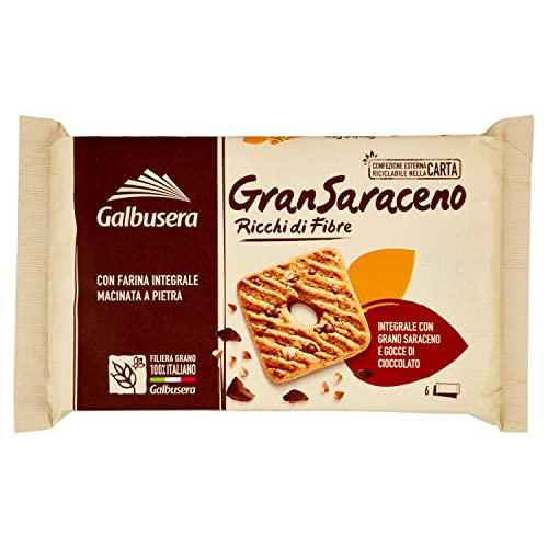 Galbusera grano saraceno integrale Vollkorn kekse Buchweizen 260g kuchen von Galbusera