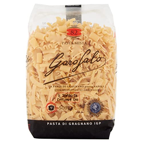 10x Garofalo Pasta di Gragnano IGP Pasta Mista N° 82 Hartweizengrieß Pasta 100% Neapolitanische Pasta Kurze Pasta Packung mit 500g 10x Garofalo Pasta di Gragnano IGP Pasta Mista N° 82 Hartweizengrieß Pasta 100% Neapolitanische Pasta Kurze Pasta Packung mit 500g von GAROFALO