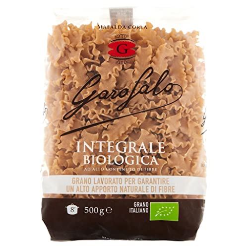 24x Garofalo Pasta di semola integrale di grano duro Bio-Produkt Mafalda Corta N° 5-79 Vollkornnudeln hartweizengrieß Neapolitanische Pasta Packung mit 500g 24x Garofalo Pasta di semola integrale di grano duro Bio-Produkt Mafalda Corta N° 5-79 Vollkornnudeln hartweizengrieß Neapolitanische Pasta Packung mit 500g von GAROFALO