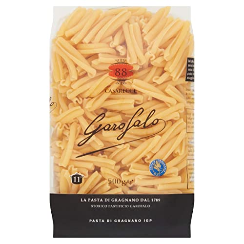 5x Garofalo Pasta di Gragnano IGP Casarecce N° 88 Hartweizengrieß Pasta 100% Neapolitanische Pasta Kurze Pasta Packung mit 500g 5x Garofalo Pasta di Gragnano IGP Casarecce N° 88 Hartweizengrieß Pasta 100% Neapolitanische Pasta Kurze Pasta Packung mit 500g von GAROFALO