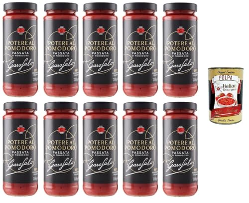 Garofalo, Potere al Pomodoro Passata di Pomodoro Tomatenpüree 12x700gr + Italian Gourmet polpa 400g Garofalo, Potere al Pomodoro Passata di Pomodoro Tomatenpüree 12x700gr + Italian Gourmet polpa 400g von GAROFALO