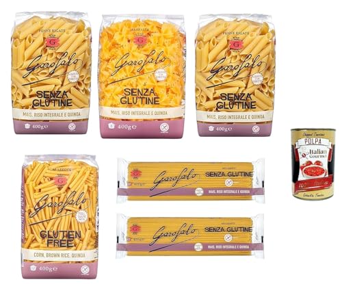 Garofalo, Testpaket Pasta senza Glutine Glutenfreie Nudeln gluten free 6x 400g + Italian Gourmet Polpa 400g Garofalo, Testpaket Pasta senza Glutine Glutenfreie Nudeln gluten free 6x 400g + Italian Gourmet Polpa 400g von GAROFALO