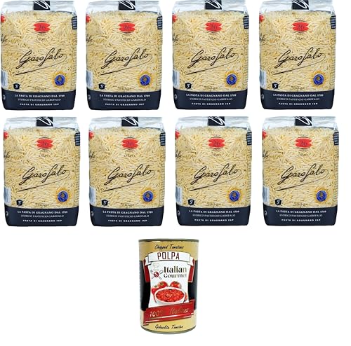 Garofalo Anelli Siciliani N° 52-2 Nudeln aus Hartweizengrieß Gragnano IGP 8x500gr+ Italian Gourmet polpa 400g Garofalo Anelli Siciliani N° 52-2 Nudeln aus Hartweizengrieß Gragnano IGP 8x500gr+ Italian Gourmet polpa 400g von GAROFALO