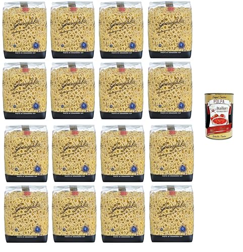 Garofalo Anelli Siciliani N° 52-2 Nudeln aus Hartweizengrieß Gragnano IGP 8x500gr+ Italian Gourmet polpa 400g Garofalo Anelli Siciliani N° 52-2 Nudeln aus Hartweizengrieß Gragnano IGP 8x500gr+ Italian Gourmet polpa 400g von GAROFALO