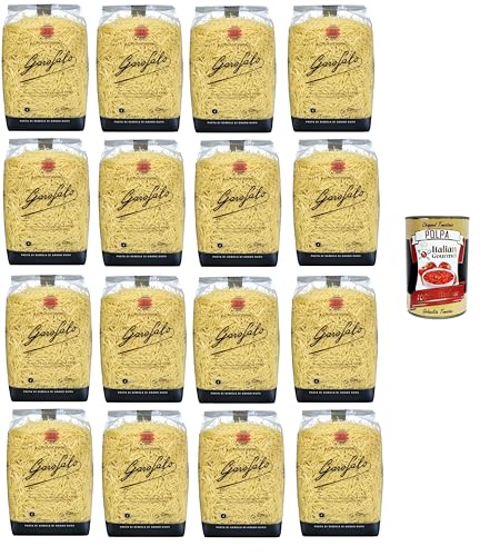 Garofalo Capellini spezzati N°22 Nudeln aus Hartweizengrieß Gragnano IGP 16x500gr+ Italian Gourmet polpa 400g Garofalo Capellini spezzati N°22 Nudeln aus Hartweizengrieß Gragnano IGP 16x500gr+ Italian Gourmet polpa 400g von GAROFALO