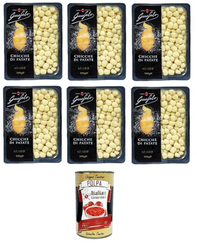 Garofalo Chicche di Patate Kartoffelchips 6x500gr + Italian Gourmet polpa 400g Garofalo Chicche di Patate Kartoffelchips 6x500gr + Italian Gourmet polpa 400g von GAROFALO