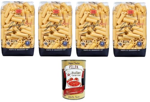 Garofalo Elicoidali N°34 Nudeln aus Hartweizengrieß Gragnano IGP 4x500gr+ Italian Gourmet polpa 400g Garofalo Elicoidali N°34 Nudeln aus Hartweizengrieß Gragnano IGP 4x500gr+ Italian Gourmet polpa 400g von GAROFALO